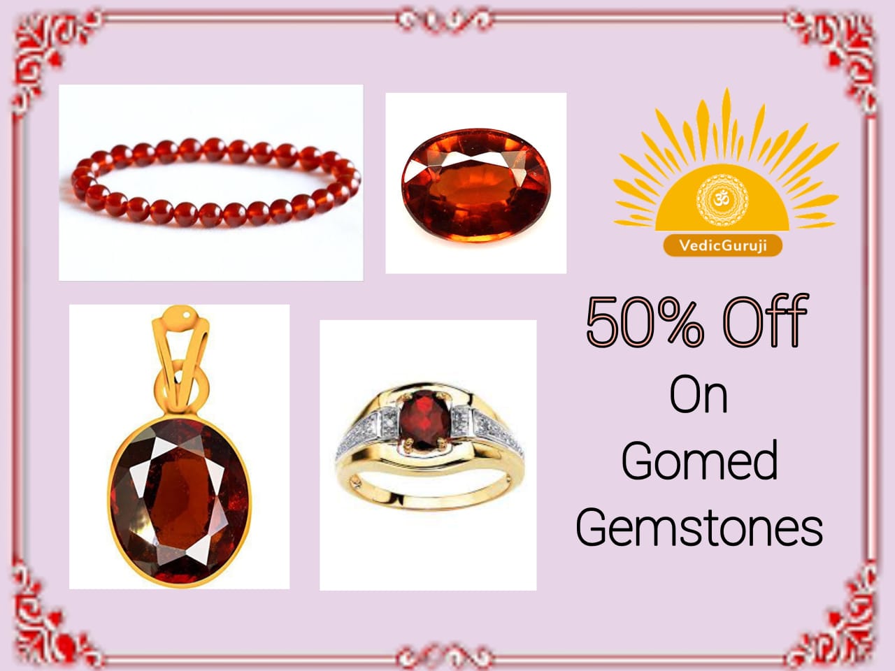 Gomed Hessonite Gemstone Benefits